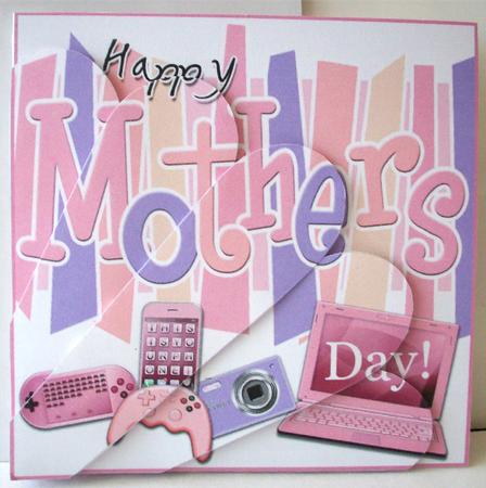 Mothers Day Gadgets Games N Gizmos Fan Pyramage Topper by Ruth Murphy