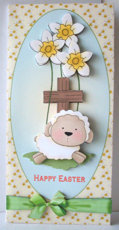 Easter Lamb Dl by Ruth Murphy