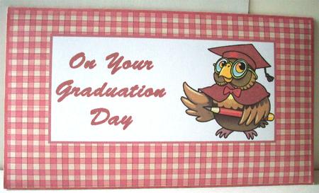 Graduation Owl Red Moneywallet by Ruth Murphy