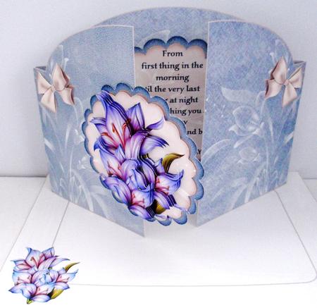 Flowers for Occasions Shaped Card Kit by Ruth Taylor