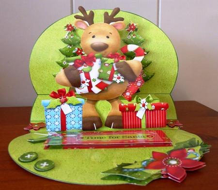 Time for Santa 3D Mini Stepper by Ruth Taylor