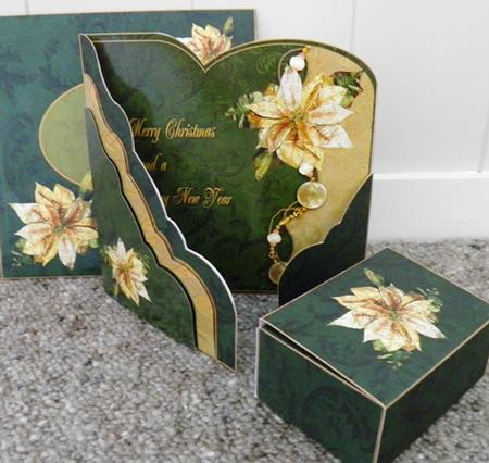 Christmas Wraparound Card Kit by Ruth Taylor