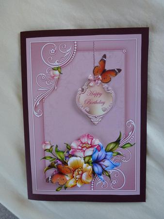 Blossoms, Butterfly and Sentiments by Ruth Taylor