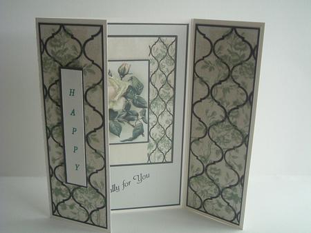 Shabby Chic Roses #2 Gatefold by Ruth Walters