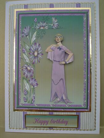 Mediterranean Mode Lilac Lady by Ruth Walters