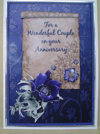Anemone Step by Step in Purple by Ruth Walters