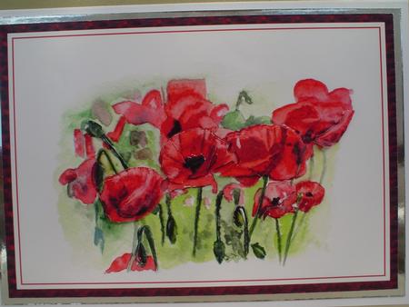 Stunning Red Field Poppies by Ruth Walters