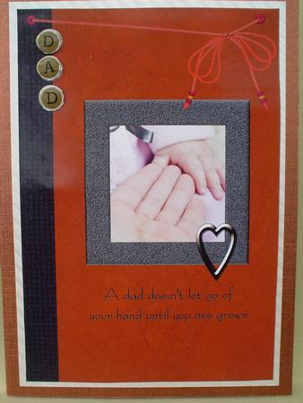 Modern Father's Day Card by Ruth Walters