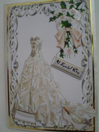 Beautiful Cream Wedding Gown by Ruth Walters