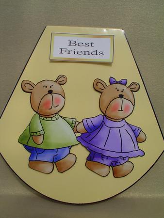Friends Wobble Card by Ruth Walters