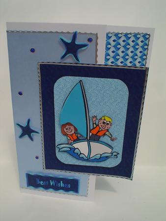 Children Yachting by Ruth Walters