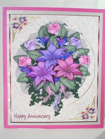 Super Anniversary Topper with Round Layers by Ruth Walters