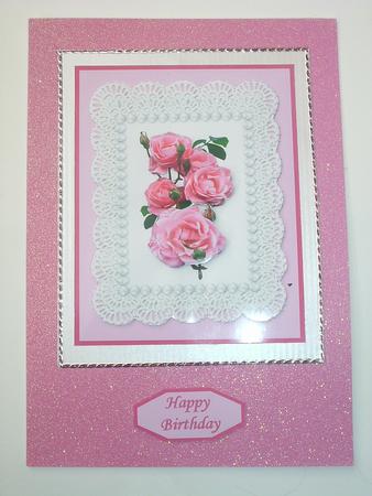 Roses Pearls and Lace by Ruth Walters