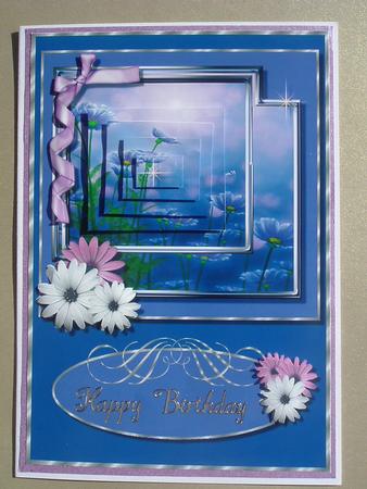 Daisy Delight Card Topper by Ruth Walters