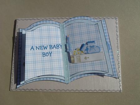 New Baby Boy Book Sheet by Ruth Walters