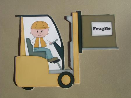 Fork Lift Truck by Ruth Walters