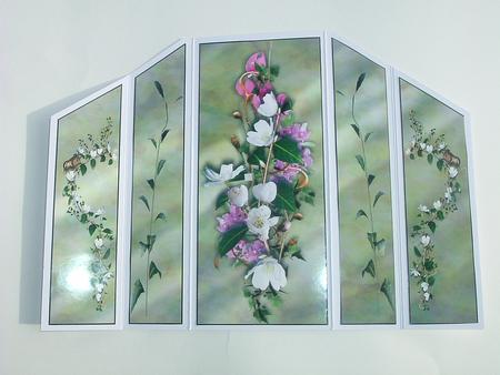 Theatre Fold Card - Flower Part 1 by Ruth Walters