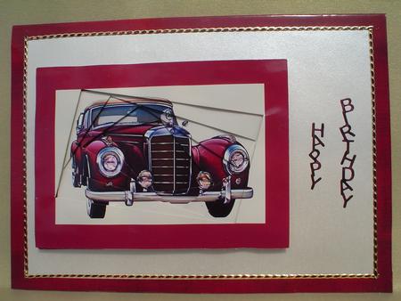 Antique Car Sheet 2 - Reverse If - 4 Images by Ruth Walters