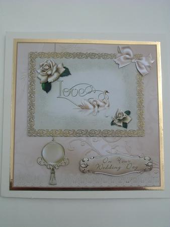 Luxury Romance Celebration Card by Ruth Walters