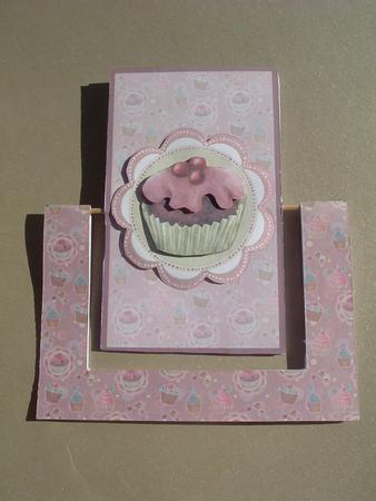Cupcake Spinner Card by Ruth Walters