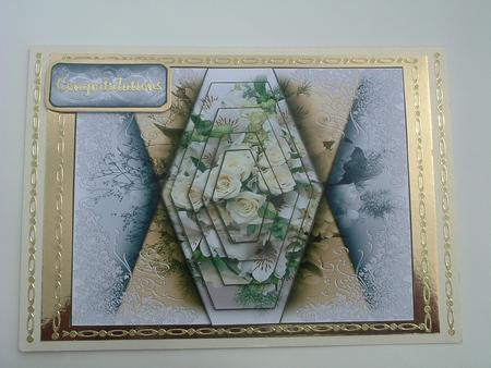 Bouquet Hexagon Diamond Pyramage by Ruth Walters