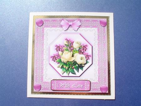Roses, Violets 'n Lace in Pink Step by Step by Ruth Walters
