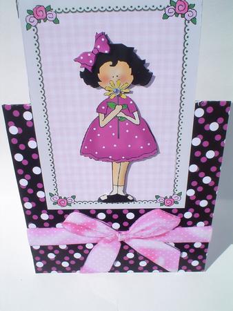 Over the Edge - Friend Card by Ruth Walters