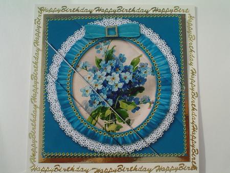 Forget Me Knots Duo Corner Stacker by Ruth Walters