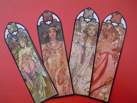 Art Nouveau Ladies Bookmarks by Ruth Walters