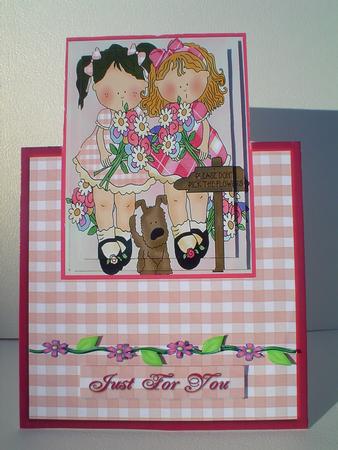Best Friends Vertical Fold Back by Ruth Walters