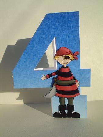 Pirate Boy Aged 4 by Ruth Walters