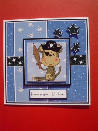 Little Monkeys Pirate Adventure Quick Card by Ruth Walters