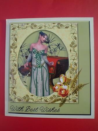 Lady in Green by Ruth Walters