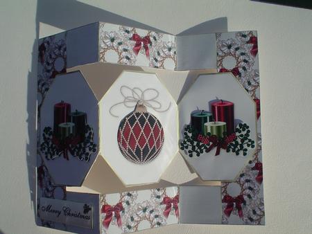 Seasons Greetings Octagon by Ruth Walters