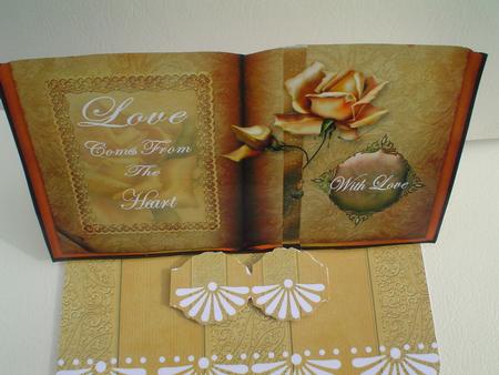 Yellow Easel Open Book by Ruth Walters