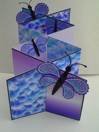 Butterfly Cascade 11 by Ruth Walters