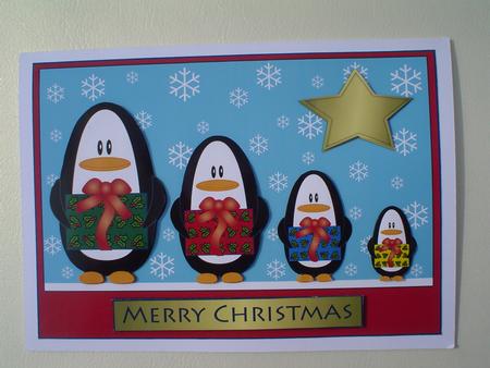Christmas Penguins by Ruth Walters