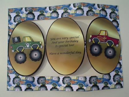 Truck Mad Boys Tri Shutter by Ruth Walters