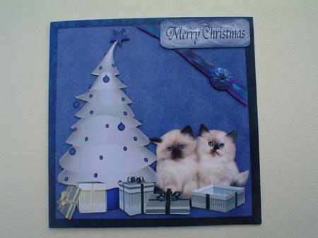 The Puuurfect Gift Quick Christmas Card by Ruth Walters