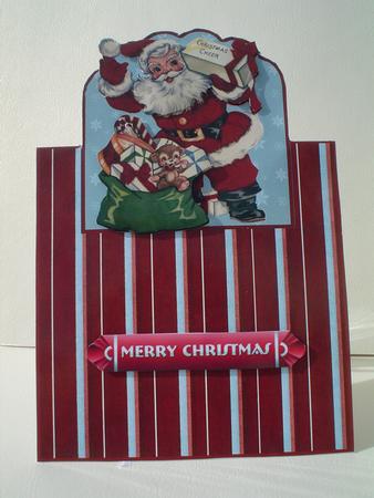 Santa's Sack is Very Full Over the Edge by Ruth Walters