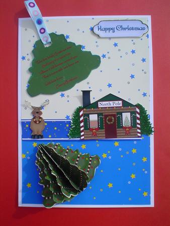 3D Christmas Tree Decoration A4 Card Kit by Ruth Walters