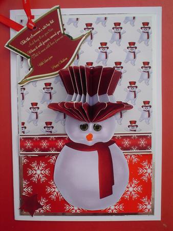 3D Top Hat Decoration A4 Card Kit by Ruth Walters