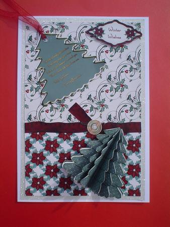 3D Tree Decoration A4 Card Kit by Ruth Walters