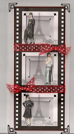 Photo Shoot in Paris Invertage with Decoupage by S Carlisle