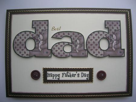 Teddy Father's Day by Sabrina Eeles