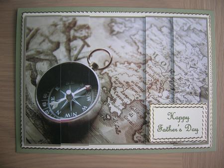 Old Compass & Map Side Stacker, Ideal for the Men by Sabrina Eeles