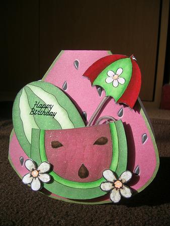 Sweet Summer Watermelon - Wobble by Sabrina Eeles