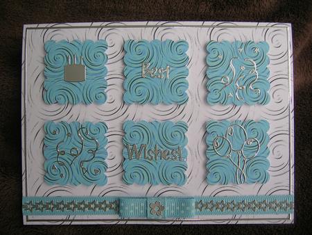 Scroll Embossed Effect Background Sheets by Sabrina Eeles