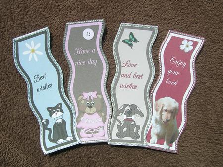 Animal Bookmarks Wavy by Sabrina Eeles