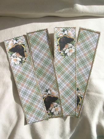 Butterfly Bookmarks by Sabrina Eeles